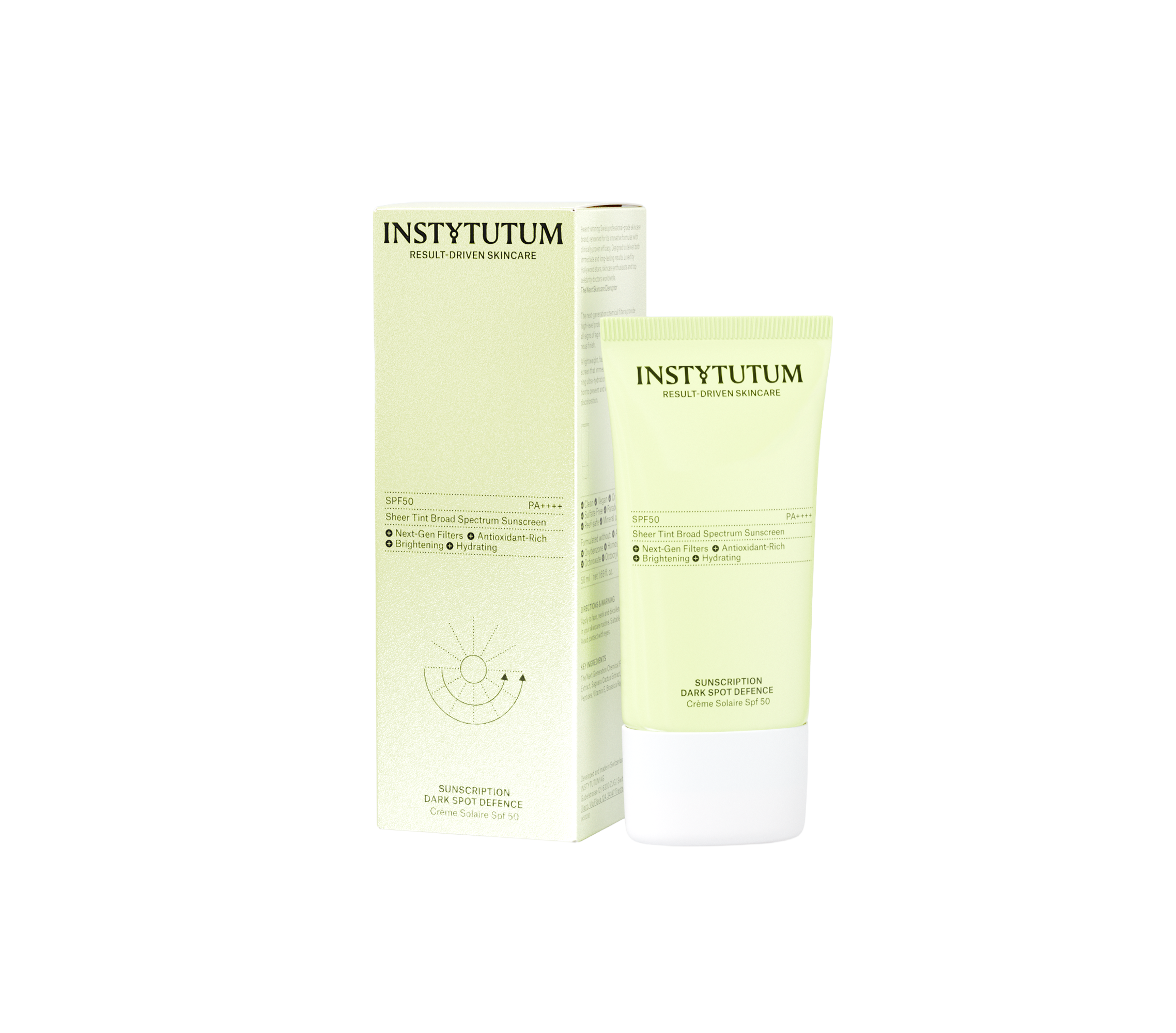 Sunscription Dark Spot Defence SPF50 50 ml box packshot SUNSCRIPTION Dark Spot Defenсe SPF50 - Image 1